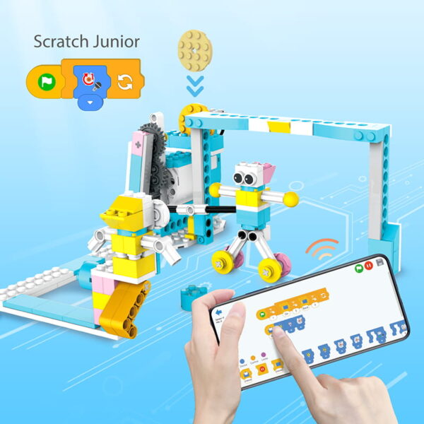Makerzoid Kit de Robot de Codage 200-en-1 avec Scratch Jr – Smart Robot ...